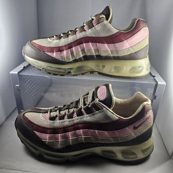 NIKE Men'sAIR MAX 95 360 BACON SAIL / MEDIUM BROWN SHEENSIZE 9 Sneakers